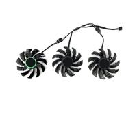 yaoqijie Ventilador de refrigeración 75 mm T128010SU PLD08010S12HH for tarjeta gráfica 1080, 1070 Ti y 1060 G1 lasting(Black 3-Fan T12)