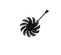 yaoqijie Ventilador de refrigeración 75 mm T128010SU PLD08010S12HH for tarjeta gráfica 1080, 1070 Ti y 1060 G1 lasting(Black 1-Fan PLD)