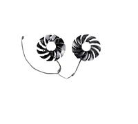 yaoqijie Ventilador de refrigeración 88 mm T129215SU 2060 for disipador calor tarjetas Super Ti 1660 1650 PLD09210S12HH lasting(Black 2-Fan PLD)