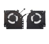 yaoqijie Ventilador de refrigeración for CPU y GPU de portátil ND85C37 ND85C38 for X15 R1 082VD4 82VD4 lasting(GPU Fan)