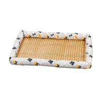 YAOTT Alfombrilla de Refrigeración para Mascotas, Cama para Perros y Gatos Super Suave Cómoda, Colchoneta Refrescante de Cama Transpirable para Perros y Gatos, Alfombra Fria para Cachorro de Verano