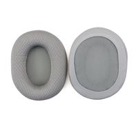 Yaowanguan Almohadillas de Repuesto para Razer Barracuda X Auriculares Inalámbricos de Juego,Barracuda X Negro Espuma con Memoria Almohadillas/Tapas/Cubreorejas(Tejido Gris)