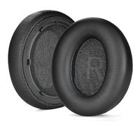 Yaowanguan Almohadillas de Repuesto para Soundcore by Anker Space Q45 Auriculares,Cuero de Proteína Suave Espuma de Memoria Negro Space Q45
