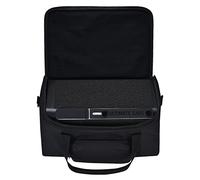 Yaowanguan Caso Bolso de Mano con Correa para el Hombro y Bolsillos de Almacenamiento adicionales Carcasas para Ultimate Ears HYPERBOOM Altavoz Bluetooth portátil,Cargador, Cable, Teléfono (Negro)