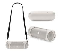 Yaowanguan Funda de Silicona para Beats Pill Altavoz Bluetooth inalámbrico(2024),Pill 2024 Estuche de Viaje Portátil Protector Bolsa de Transporte con Correa Hombro(Beige)