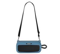 Yaowanguan Funda de Silicona para Bose Novedad SoundLink Plus Altavoz Bluetooth portátil,Soundlink Plus Estuche de Viaje Portátil Protector Bolsa de Transporte con Correa Hombro,Azul