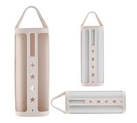 Yaowanguan Funda de Silicona para Sonos Roam 2/Roam Altavoz inalámbrico portátil,Roam/Roam 2 Estuche de Viaje Portátil Protector Bolsa con Correa de Transporte(Blanco)