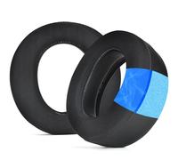 Yaowanguan Pulse Elite Almohadillas,Almohadillas de Repuesto Espuma con Memoria Earpads para PlayStation 5 - Auriculares inalámbricos Pulse Elite(Gel Refrigerante Negro)