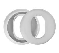 Yaowanguan Surface Auriculares 1/2 Almohadillas Protectoras,Almohadilla Funda de Silicona Lavable a Prueba de Sudor para Microsoft Surface Auriculares 1/2 Gen I Gen II(Blanco)