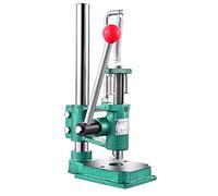 YAOYAOO Prensa Hidráulica Manual, Perforadora Manual para Cuero Ferretería Artesanía Procesamiento de Plástico, Punzonadora Manual con Plato y Plato de Escala, Presión: 160 Kg