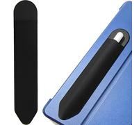 YAOYYG Funda Apple Pencil Pro/1/2. Diseño Autoadhesivo Elástico Antideslizante. Tejido Premium Protege El Lápiz, Ligero Y Portátil. Ideal para Oficina Y Estudio. Color Negro