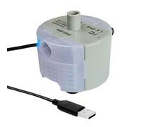 YAPAILANG Fuente de agua para gatos para beber, bomba de interfaz USB para mascotas, acuarios, motor SMA-800, bomba súper silenciosa con luz LED