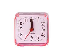 YAPAILANG Reloj despertador cuadrado compacto con aumento de volumen, accesorio para despertar en casa y oficina