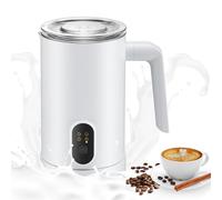 Yapasopu espumador de leche máquina automática de espuma 4 en 1 milk frother batidor de leche espuma electrico 350ML calienta leche para latte, capuchinos, macchiato...