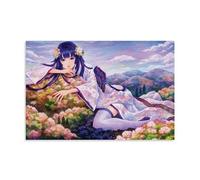 YAPING Anime Girl Lying in The Flowers Modern Home Kitchen Dormitory Kids Room Mural 20x30inch (50x75cm)