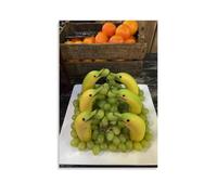 YAPING Dolphin Made of Bananas And Grapes Modern Home Kitchen Dormitory Kids Room Mural 40x60 cm