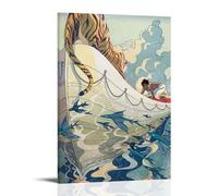 YAPING Life of Pi (2012) Comic Book Science Fiction Movie Poster Canvas Print 16x24inch (40x60cm)