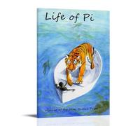 YAPING Life of Pi (2012) Comic Book Science Fiction Movie Posters Living Room Wall Art 20x30inch (50x75cm)