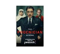 YAPING Póster de película de acción The Phoenician Scheme (2025) 20 x 30 pulgadas (50 x 75 cm)