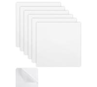 YAPKOLV 6 Parches TPU Transparentes - Reparación Impermeable Rápida | Reparación invisible, Sello impermeable duradero, Adhesión flexible, Fácil aplicar en seco y mojado, 6 uds 10x10 cm