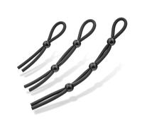 YAPKOLV Juego de 3 anillos de control de eyaculación, juguete sexual para mejorar la potencia masculina y lograr erecciones más firmes y duraderas (apto para todos los tamaños)