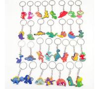 YAPKOLV Llaveros de Dinosaurios Set de 30 Piezas Regalos para Fiestas Infantiles, Cumpleaños de Niños, Regalos para Niños y Niñas
