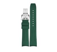 yaponuk Correa de caucho para Breitling Aerospace Chronograph Premier Super Ocean Legendary Aviation(Green1,21mm)