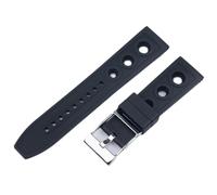 yaponuk Correa de caucho para Breitling Avenger Superocean Challenger Blackbird Reconnaissance(Black)