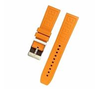 yaponuk Correa de caucho para el Breitling Avenger Super Ocean Challenger(Oranges)