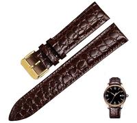 yaponuk Correa de cuero de moda para reloj Tissot 1853 Le Locle Ballade Carson PR 100(Browng1,18mm)