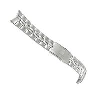 yaponuk Correa de reloj de acero inoxidable de 20 mm para Tissot PR100 T101.417 T101410(Silver)