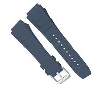 yaponuk Correa De Reloj De Goma Resistente Al Agua Apta Para Richard Spring Bar Mille, Correa De Reloj Deportivo, Pulsera De 20x25mm(Blue Pin Buckle)