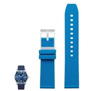 yaponuk Correa de silicona y caucho para Breitling Avenger y Super Ocean Heritage II(Blues1,22mm)