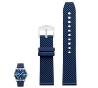 yaponuk Correa de silicona y caucho para Breitling Avenger y Super Ocean Heritage II(Dark blues2,24mm)