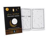 Yaqeen Trace Quran Juz 'Amma y Juz Tabarak Corán para práctica de escritura árabe islámico Kaaba regalo caligrafía árabe práctica de escritura a mano Ideal/Hajj/Umrah/Ramadan/Boda/Niqah Regalo
