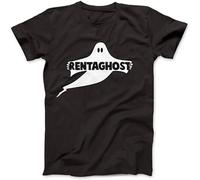 YAQINUO Inspired by Rentaghost 100% TV Cotton T Shirt Top Tees Black XXL