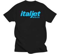 YAQINUO Italjet Italy Motorcycle Fit Casual Graphic Short Sleeve Tops Black 3XL