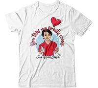 YAQINUO Jack Dylan Grazer Take My Breath Away Men's T Shirts White L