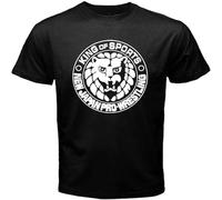 YAQINUO Japan Pro Wrestling NJPW Martial Arts Men's T Shirt Black XL