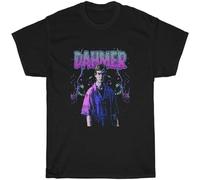 YAQINUO Jeffrey Dahmer American Serial Killer Short Sleeve T Shirt Black XL