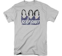YAQINUO Judie Slap Shot The Hanson Brothers Mens Unisex T-Shirt -Available SM to Grey M