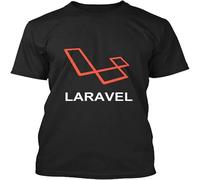 YAQINUO Laravel PHP Framework Tees Standard Unisex T Shirt Black M