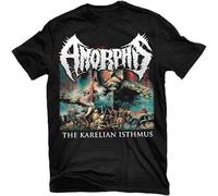 YAQINUO liusheng Amorphis The Karelian Isthmus T Shirt Relapse Records TS2996 Black XL