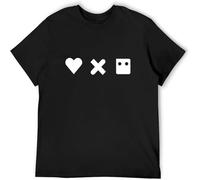 YAQINUO Love Death + Robots Men's T Shirt Unisex Mens Tees Black M