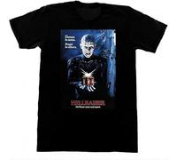 YAQINUO mamian Hellraiser Mens Shirt Funny Graphics Pinhead Clive Barker 80S Cult Horror Movie Film Black 3XL
