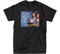YAQINUO Man'S T Shirt Vintage Colt 45 Beer AD Black S