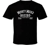 YAQINUO Mighty Mick's Boxing Gym Shirt Tshirt Men's Shipping Black M
