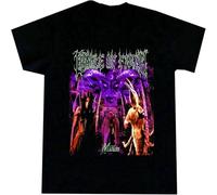 YAQINUO Nacht Men's Vintage Rare Cradle of Filth Shortsleeve Tortured Soul Asylum T-Shirt Black XXL