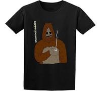 YAQINUO Sassy The Sasquatch Big LEZ Show A Whatcha Talk Funny Cotton T Shirt Mens Black XXL