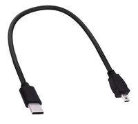 YARCHONN Mini cable USB a USB C OTG de 8 pines tipo C macho a 8 pines mini USB macho convertidor de datos adaptador de transferencia para cámara digital, controlador de juegos, Dash Cam teléfono, 30